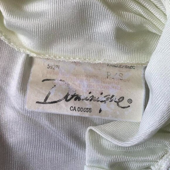 80s Ivory Lace Trim Maxi Slip - Picture 4 of 7